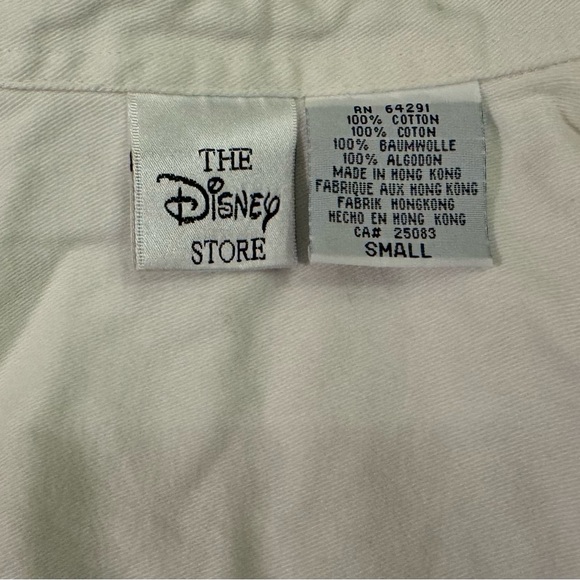 Lady and the Tramp rare vintage Disney button down - Picture 3 of 3